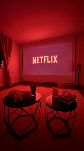 REGENCY Apartments - Traumhafte zentrale 40m2 Wohnung mit Kinoleinwand, WiFi und Netflix, Hannover (fotografie 6)