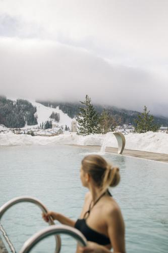Úszómedence, Naturhotel Leitlhof in Szent Candido