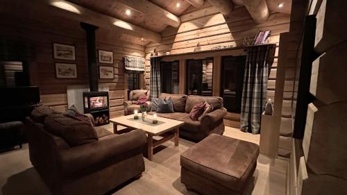 Liaplassen Tømmerhytte in Otta