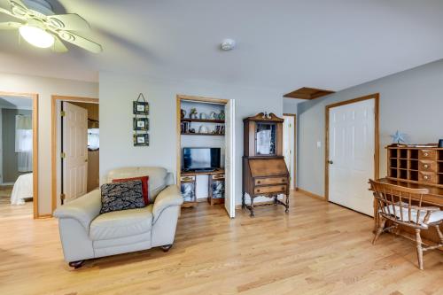 Salem Vacation Home with Dock Steps to Paddock Lake in Twin Lakes, USA