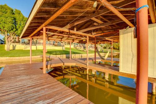 Lakefront Granbury Home with Dock, Games and Fire Pit!