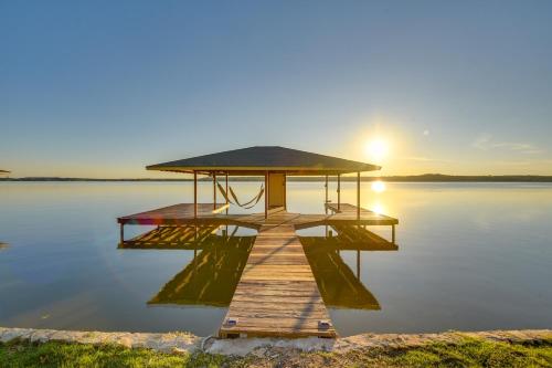 Lakefront Granbury Home with Dock, Games and Fire Pit!