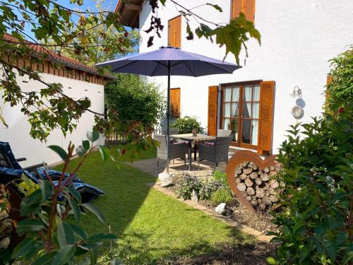 Pemandangan, Ferienwohnung Alpina in Rosshaupten