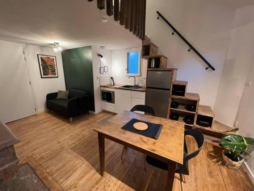 Studio 2 - Mi-Côte - Duplex à Orvault - Location saisonnière - Orvault