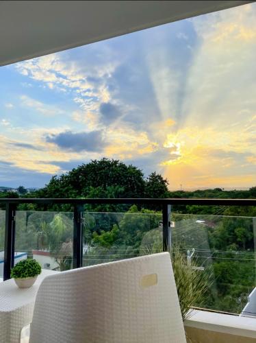 Torre Solarium next to PUCMM