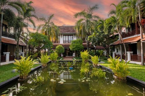 Vedere exterior, Green Park Boutique Hotel in Sisattanak