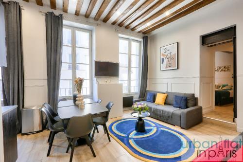Urban Flat 44 - Charming Parisian Apartment in Montorgueil - Location saisonnière - Paris