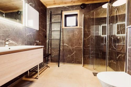 Badezimmer, The View - Hodlekve in Sogndal