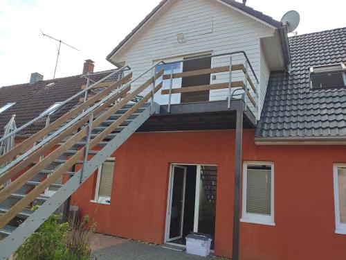 A szálláshely kívülről, Verdener Str.8 in Walsrode