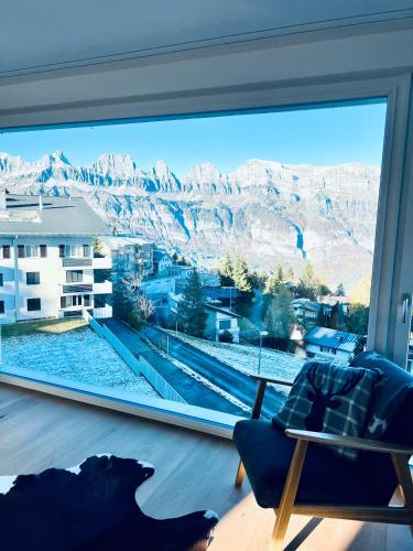 Panorama View - CharmingStay in Flumserberg, Schweiz