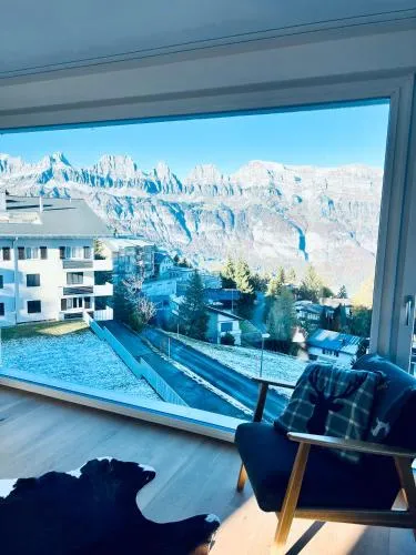 Panorama View - CharmingStay in Flumserberg, Schweiz