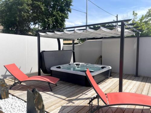 Maison individuelle avec Jacuzzi - Location saisonnière - Gujan-Mestras