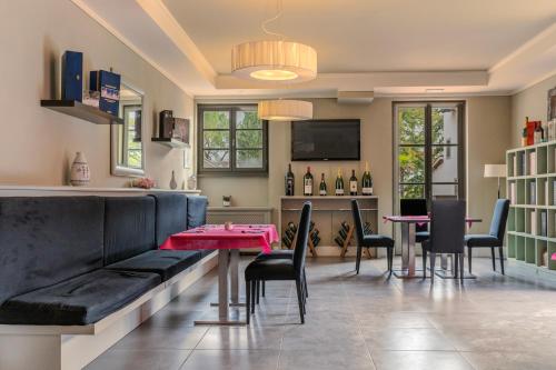 Ресторан, Villa Il Palagio in Ріньяно Сульарно