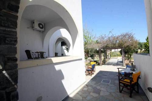 Balcony/terrace, Deep Blue Studios in Paros Island