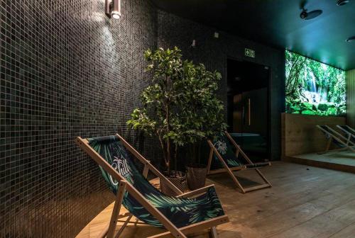 Saun, Hotel Fox in Wolborz