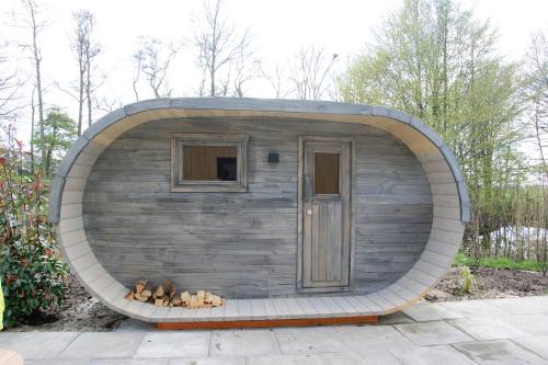 sauna, Wellnesslodge Grutto in Dalerveen