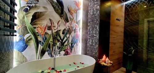 浴室, Apart-terrace on Baker Street in 萊策基維斯基區