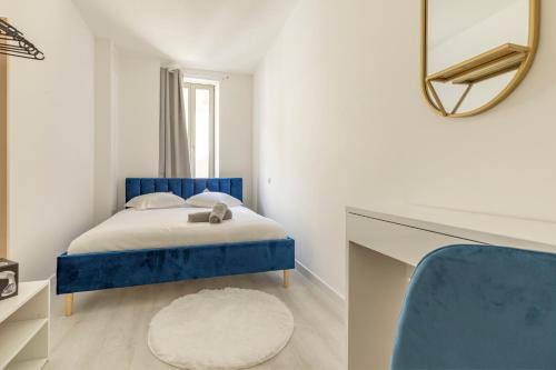 Le Bleu - Lumineux, 1 Chambre, Salle De Bain Moderne - Castelsarrasin