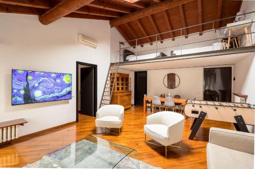  Luxury apartment + private parking - Como center in Como