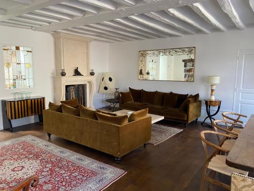 Общ салон/телевизионна зона, LA THEBAUDERIE in Montfort-l'Amaury