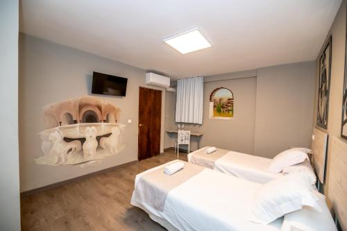 Tweepersoonskamer met 1 of 2 bedden, economy