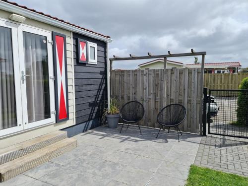 A szálláshely kívülről, Chalet Veere - eingezäunter Garten, hundefreundlich & ruhig in Zeeland (Chalet Veere - eingezaunter Garten, hundefreundlich & ruhig in Zeeland) in Serooskerke (Zeeland)