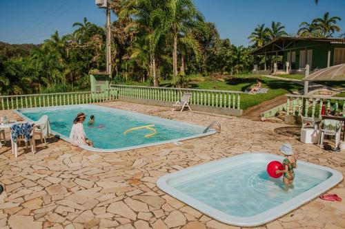 Casa de Campo Romanetto com Piscina e Vista - Antonina