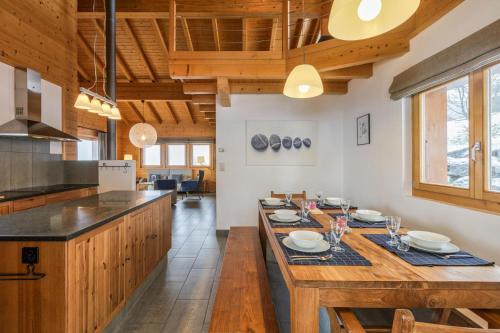 Alaprajzok, Chalet Elbaz - Swiss Chalet with breathtaking views in La Tzoumaz