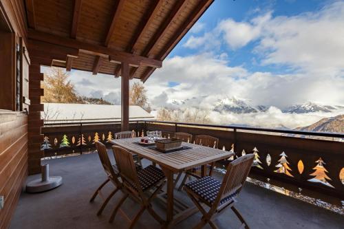 Alaprajzok, Chalet Elbaz - Swiss Chalet with breathtaking views in La Tzoumaz
