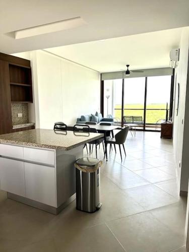 Konyha, Penthouse con Jacuzzi y Panorámicas de Selva (Penthouse con Jacuzzi y Panoramicas de Selva) in San Miguelito
