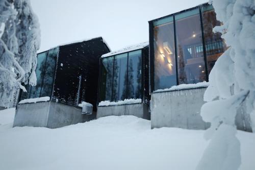 Exterior view, Villa Auroras Karhu in Syote