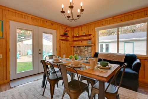 Lovely Au Gres Cottage with Hot Tub Walk to Beach! in Au Gres, USA