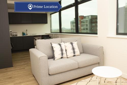 Dashing 1BR Penthouse near MCR Stadiums, Manchester