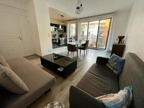 Appartement 3 pièces RER C proche Paris Les Grésillons - Location saisonnière - Asnières-sur-Seine