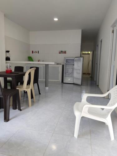 ห้องครัว, Cabañas Chavita PISO 1 Coveñas (Cabanas Chavita PISO 1 Covenas) in โกเวนัส