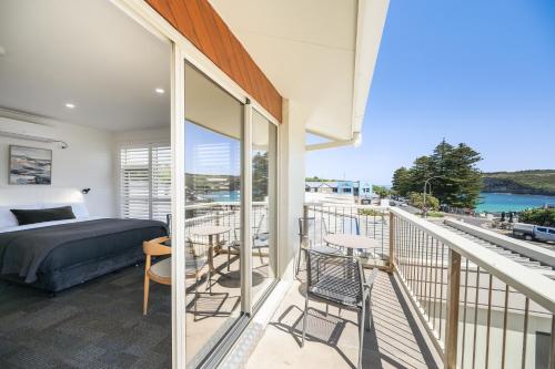 陽台/露台, 阿德湖汽車旅館 (Loch Ard Motor Inn) in 坎貝爾港