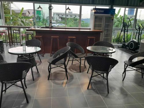 Shared lounge/TV area, Thaineth Sport Camp in Mabprachan Reservoir