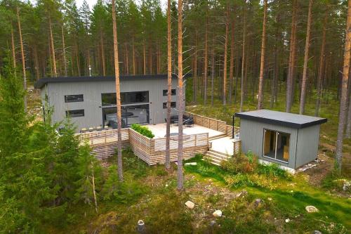 Skogly - Ny stor hytte, Unike Finnskogen - Torsby