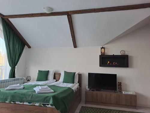 Large studio with view in Borovets Gardens, Borowec (zdjęcie 7)
