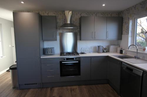 virtuve, Pollan-Na Clach Cabin in Clachtoll