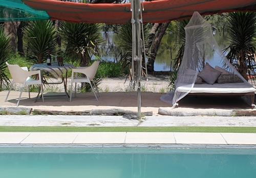 Widok, Paradise Camp Game Lodge in Grootfontein