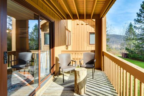 Ski-InandOut and Golf Condo with AandC at Holiday Valley! in Ellicottville, USA