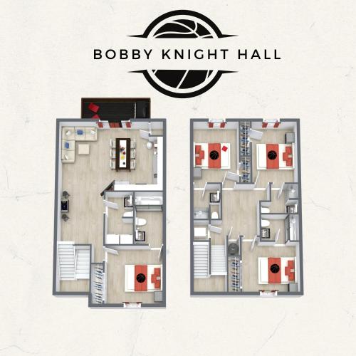 Bobby Knight Hall - Apartment - Bloomington