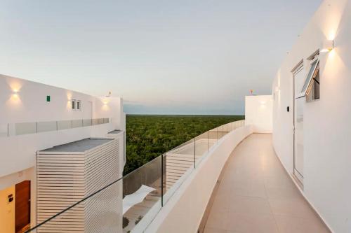 Kilátás, Condo in Playa del Carmen Mayakoba in San Miguelito