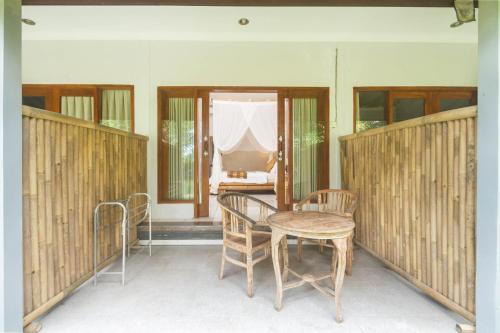 balcon/terrasse, Parthi Puri Ubud in Bali