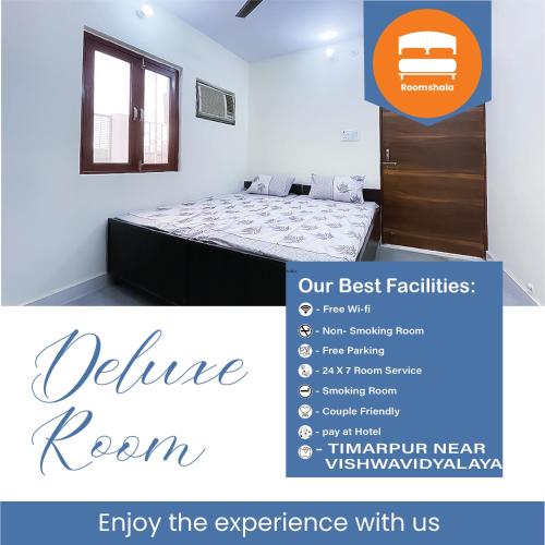 Roomshala125 Hotel Maharaja Near Vishwa Vidyalaya Metro Station