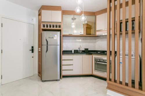 Kitchen, Jurere 250m do Mar AP201 in Jurerê