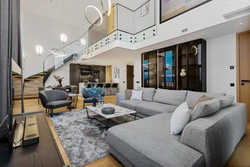 Elegant Seaview Penthouse 3BR Ensuite Luxury Retreat with Sauna and Free Parking, Tallinn (photo 5)