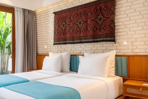 1 double bed
