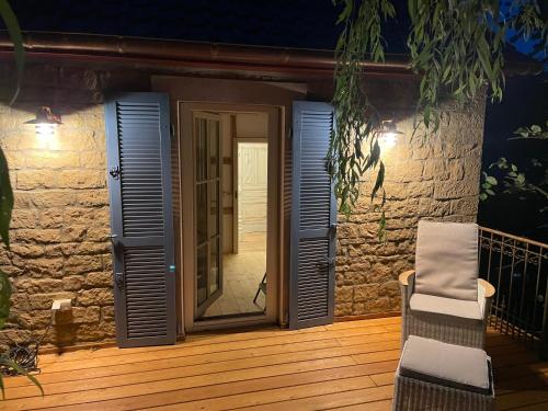 Balkons/terase, rheinhessen-landhaus in Siefersheim